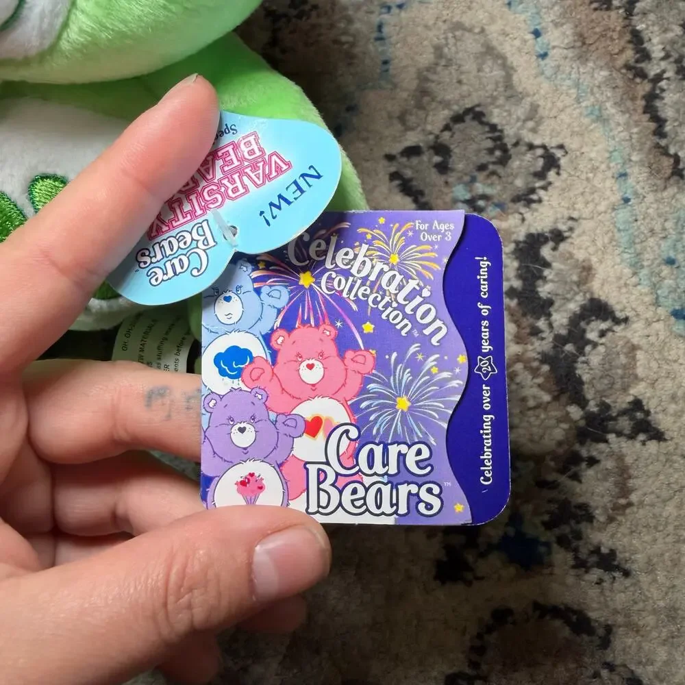 Vintage Care Bears Good Luck Varsity Bear - Picture 4 of 8